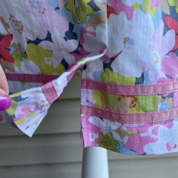 •Sigrid Olsen• Casual Floral Skirt - Size 10 - Picture 6 of 9